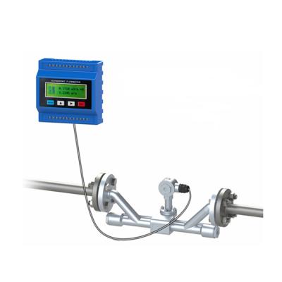 China Single homogeneous liquid that can conduct convenient ultrasonic wave ultrasonic flowmeter printing ultrasonic flowmeter water ultrasonic flowmeter for sale