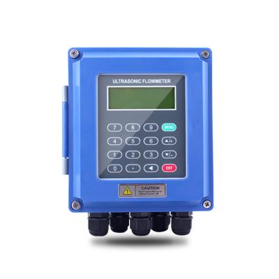 China TUF-2000B Manufacture Single Homogeneous Liquid Ultrasonic Flow Meter Flange On Ultrasonic Flow Meter for sale