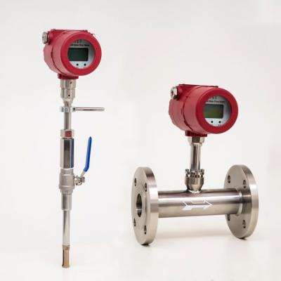 China Good Quality Digital Mass Flow Meter Air Mass Flow Sensor Oxygen Gas Flow Meter DN15~6000 for sale