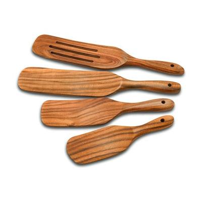 China Amazon Viable hot sellings kitchen accessories spurtles kitchen tools wooden spurtle set for sale