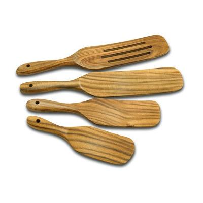 China Sustainable Kitchen Accessories Spurtles Kitchen Tool Kit Acacia Wood Spurtle Set for sale