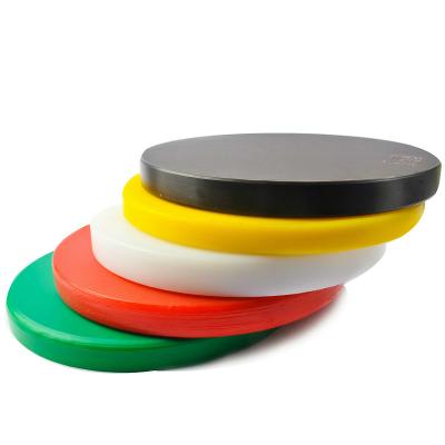 China Sustainable Useful Color Coded 400mm Round Plastic Chopper For Kitchen for sale