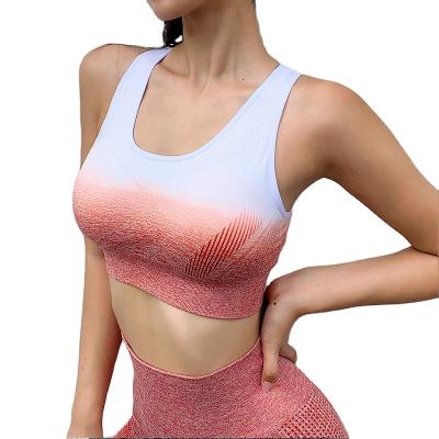 China Mumu Wholesalers Good Quality Running Women Custume Custom Sportsbra Sportsbra Yoga Sports Breathable Bra for sale