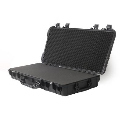 China Military Hard Plastic Waterproof Gun Cases Ip67 Waterproof Shockproof Dustproof Eco - Friendly Gun Cases for sale