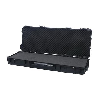 China Military Storage Gun Case IP67 Waterproof Shockproof Dustproof Plastic Waterproof Shockproof With Foam Inside for sale