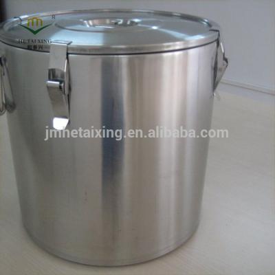 China Commercial Tea Shop Stainless Steel Double Wall Tea Barrel for Keeping Hot and Cold in Food Catering Industry for sale