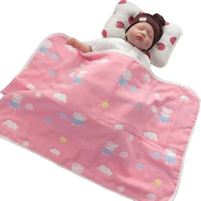 China Wholesale Anti-static Colorful Thick Organic Cotton Baby Blanket Newborn Baby Wraps Muslin Blanket for sale