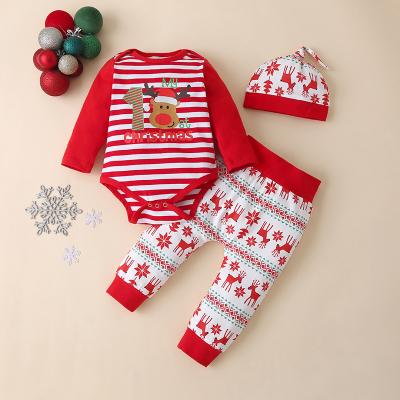 China High Quality Cotton Newborn Baby Romper Factory Price Cute And Fashion Infant Jumpsuit First Steps Traditional Overalls Rompers Baby Boy Dress Sets for sale