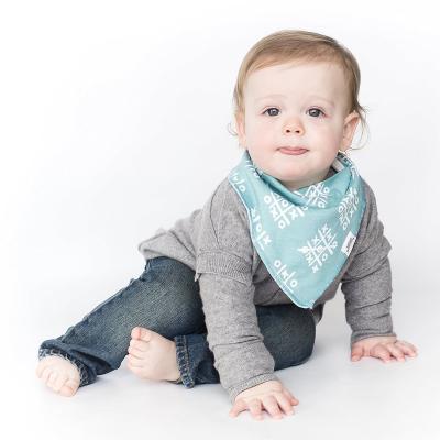 China 100% Super Soft Washable Newborn Baby Drool Cotton Bib Scarf Bandana Drool Bibs For Boys Girls for sale