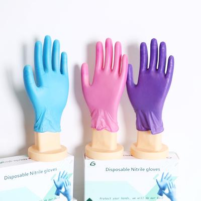 China Wholesale Anti-slip Household Work Cheap Black Vinyl Latex Nitrile Gloves Powder Free Suppliers Vegetable Garden Gloves for sale