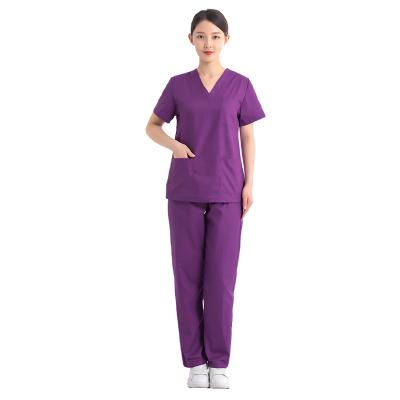 China Hospital Accessories Scrub Sets Nurse Multicolor Uniform Gown Hospital Scrub Sets Hospital Uniform Designs Stretch Uniform In Hospital for sale