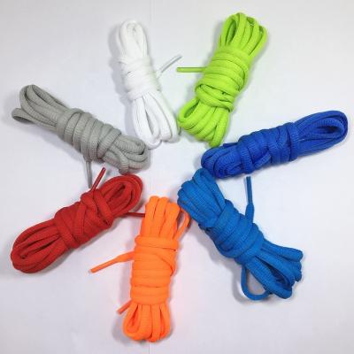 China Supply Oval Polyester Braided Oval Sport Laces Manufacturer for sale