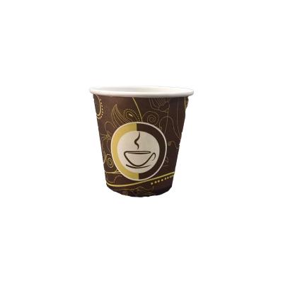 China Hot Sale Disposable 6.5oz 7oz Disposable Coffee Cup Paper Cup Waterproof Strong Insulated Paper Supplier for sale