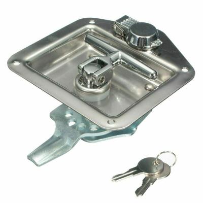 China Stainless Steel Quality Guaranteed Suitable Price Recessed Vertical T Handle Door Lock Truck for sale