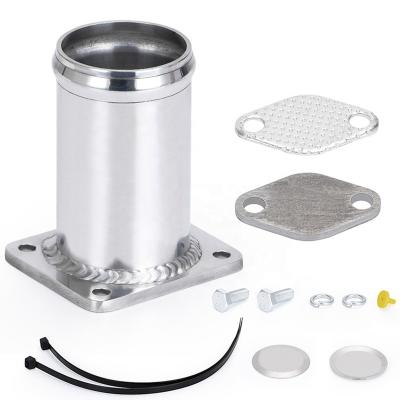 China Aluminum EGR Delete Removal Blanking Deflection Kit For BMW E46 E39 X3 E83 X5 E53 E38 E65 for sale