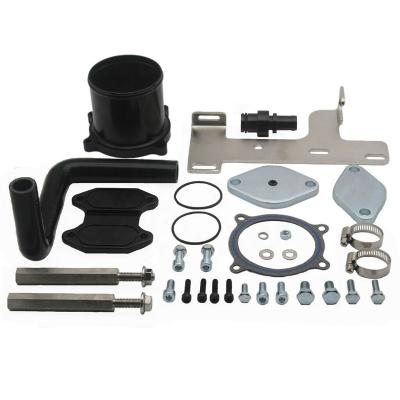 China EGR Cooler and Throttle Control Valve Upgrade Kit For Dodge Ram 2007-2014 2500 3500 6.7L Cummins Diesel EGR Delete Kit 30*20*10cm for sale