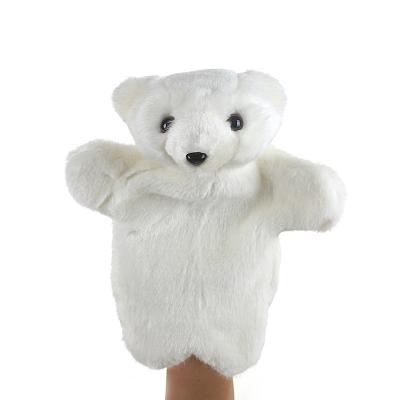 China Home decoration/gifts/colorful custom 20-25cm bear animal hand puppets selling/promotion for kids for sale