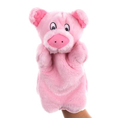 China Home Decoration/Gifts/Customized Realistic Pig Baby Animal Hand Puppet Selling/Horse Different Rabbit Cow Promotion for sale