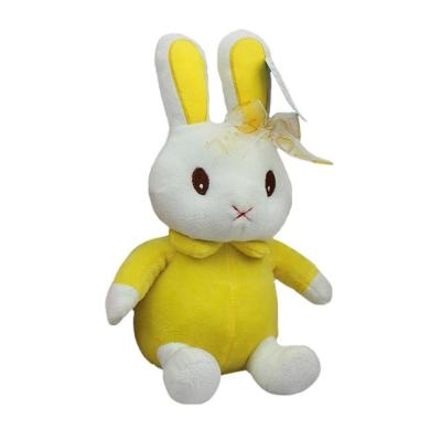 China Yellow Green Furry Decoration Pink Animal Bunny Rabbit Fur Plush Crate Toys for sale