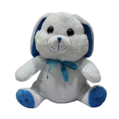 China Small Decoration Baby PV Plush Fabric Rabbit Jaquard Fur Gold Stamping Foil Printing Toys for sale