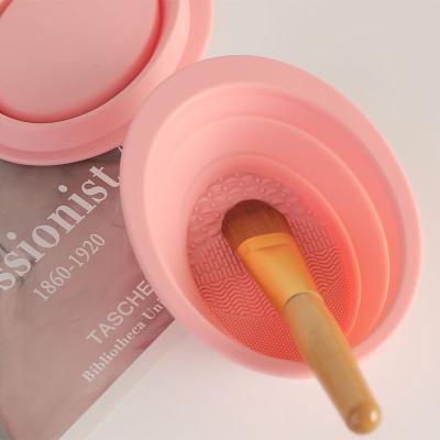 China Makeup Brush Silicone Beauty Brush Cleaner Makeup Wash Brush Eyebrow Brushes Cleaning Cosmetic Cleaning Pad for sale