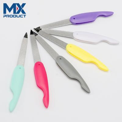 China High Quality Foldable Stainless Lnail Folder Personal Care Stee Foot Washable Nail File for sale