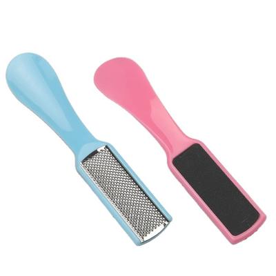 China Hot Sale Personal Care Pedicure Tools Stainless Steel Foot Care File Sandpaper Foot File for sale