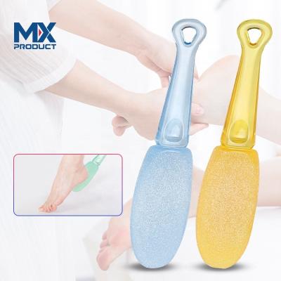 China Personal care; Gift Pedicure Tool Feet Scaper Tool Callus Remover Washable Foot Sanding File for sale