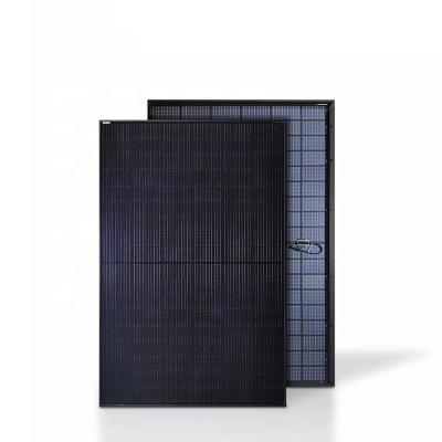 China Wholesale Price 420W Monocrystalline All Black Solar Panels PV Modules 166mmx166mm for sale