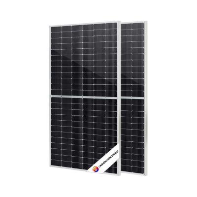 China 555W Mono Bifacial Double Glass Half Cut Photovoltaic Module Panels 182mmx182mm for sale