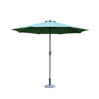 China Modern Outdoor Garden Yard Umbrella 2.7m Sun Saving Foldable Umbrella for sale