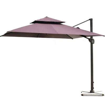 China Outdoor Patio Umbrella Patio Umbrella Sun Shade Garden Beach Beach Wood Fantastic Luxury Metal Customized Wood Frame Sun Logo Fabric Packing Furniture for sale