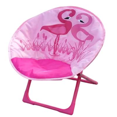 China Modern Cartoon Folding Baby Chair Leisure Garden Camping Child Moon Chair for sale