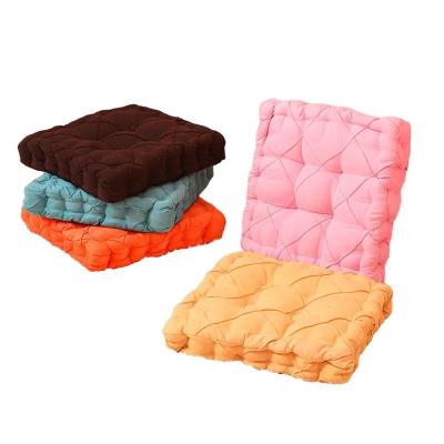 China Viable Color Customizable Outdoor Leisure Tatami Floor Pillow Square Cushion Pillow Adorned Floor Yoga Meditation Resting Cushion for sale