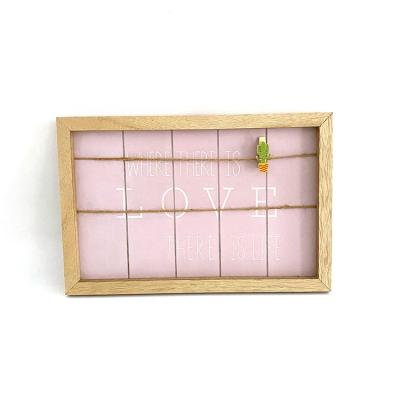 China Supplier High Quality Rose Europe Factory Wooden Picture Picture Frame For Decoration Living Room for sale