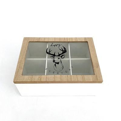 China Europe New Style Printed MDF Decorative Detachable Wooden Boxes For Storage for sale