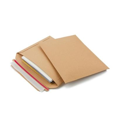 China Brown Board Envelope Self Adhesive Cardboard Envelope Wallet Express Style All for sale