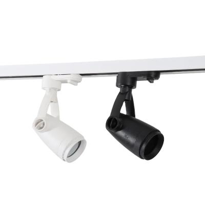 China Modern best price commercial 3w 5w 7w adjustable angle gu10 led track light for sale