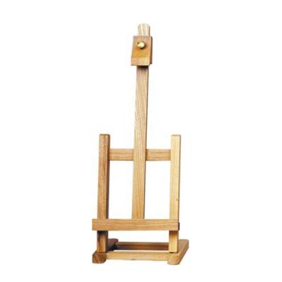 China Professional Foldable Beech floor easel table display Pine Wood Art Tabletop Easel for sale