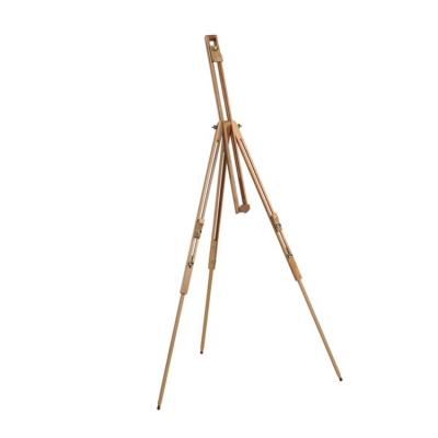 China Tripod Outdoor Artist Drawing Beech Wood Easel Painting for sale