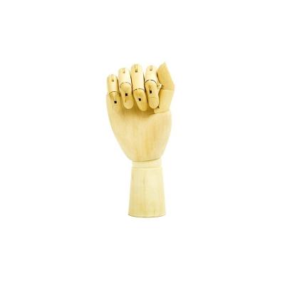 China 10 Inch Art Model Drawing Decoration Wood Artist Hand Manikin for sale