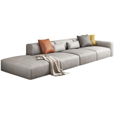 China Reversible Genuine Leather Sofa Living Room Modular Sectional Sofas Leather Sofas for sale