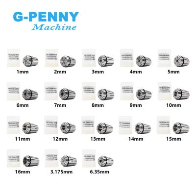 China G-PENNY ER25 MILLING CUTTER Spring Bushing CNC Lathe Tool High Accuracy 0.008mm Bushing Chucks for sale