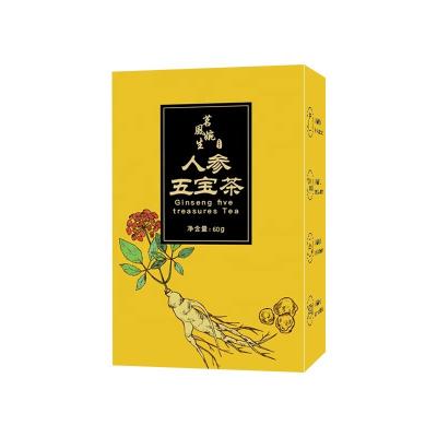 China Organic Wholesale Ginseng Eight Treasure Combination Flavor Tea Beauty Skin Care Detox No Addition Flower Tea for sale