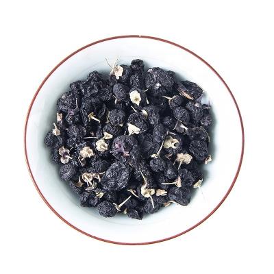 China High Quality Natural Loose Tea Herbal Tea Detox Three Size Tonifying Kidney Dried Black Goji Berry Fruit Tea For Anti Aging Herbs for sale