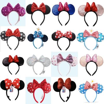 China Disney original Plush head band Sequins head band 23cm for sale