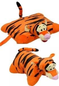 중국 침구를 위한 견면 벨벳 Tigger 머리를 가진 주황색 사랑스러운 디즈니 Tigger 베개 견면 벨벳 방석 그리고 베개 판매용