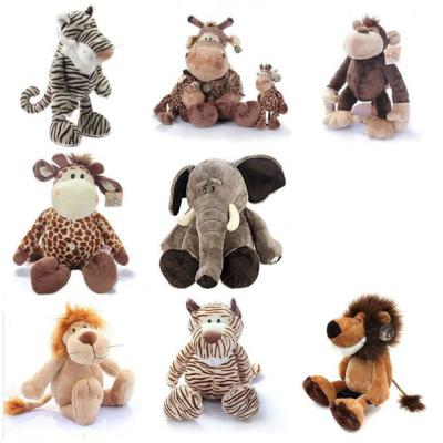 China Lovely Forest Toys Jungle Animal Stuffed Plush Toys For Promotion Gifts for sale