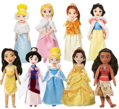 China Original Disney Princess Series Stuffed Plush Toys 50cm for sale