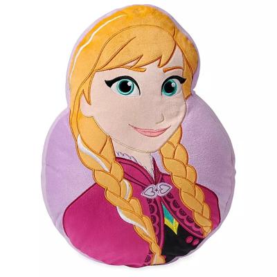 China Fashion Disney Original Plush Anna y Belle Head Pillow para ropa de cama y cojines en venta